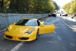 Wypadek na Słowacji według eksperta. "Wszystko było w rękach kierowcy ferrari"