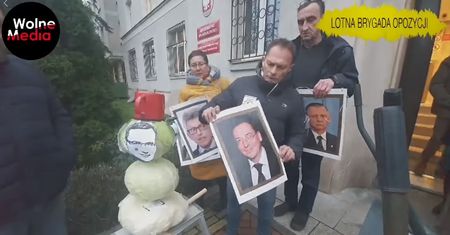 Powiesili wizerunki polityków PiS. To reakcja na umorzone śledztwo ws. zdjęć europosłów PO na szubienicach