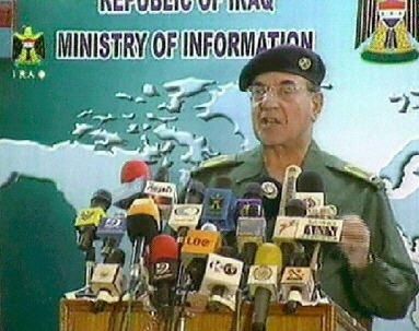 Saddam nadal walczy - twierdzi były minister informacji Iraku