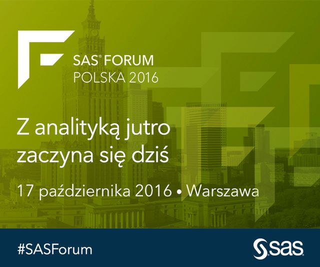 Rusza rejestracja na SAS Forum 2016