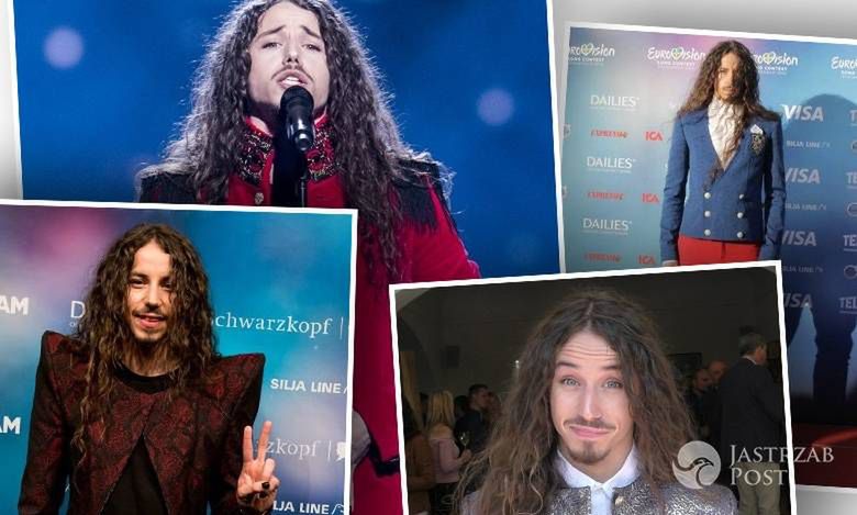 Oryginalne stylizacje Michała Szpaka na Eurowizji. Przynajmniej jednej z nich jeszcze nie widzieliście