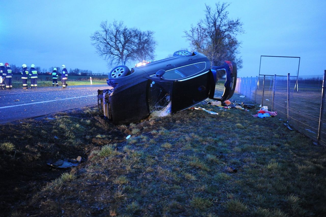 Pijany oficer CBŚ sprawcą wypadku pod Lesznem. Ma przejść na emeryturę