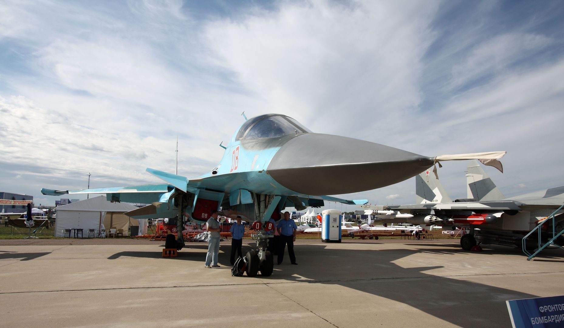 Rosja: Su-34 "Fullback" i Su-30SM "Flanker"