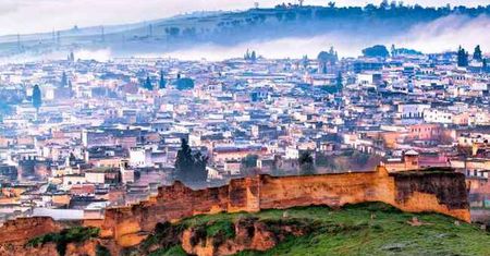 Fez - barwy Medyny