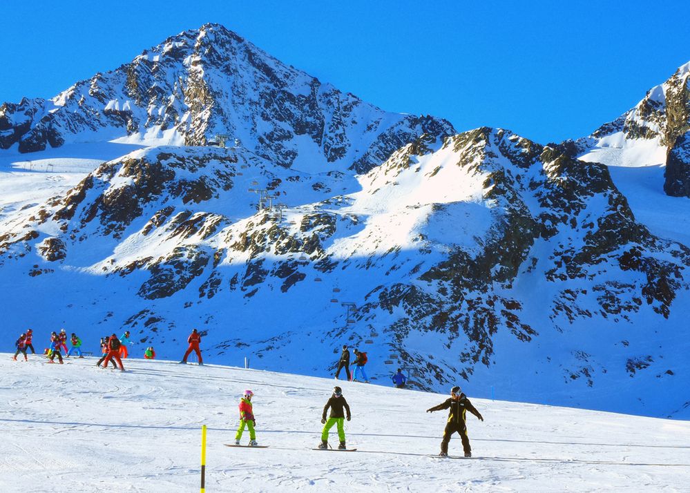 Austria - Dolina Stubai, czyli zima w nowoczesnym stylu