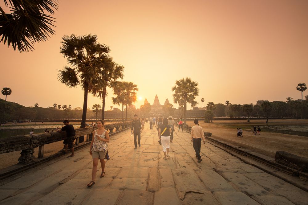 Angkor Wat - największa atrakcja Kambodży