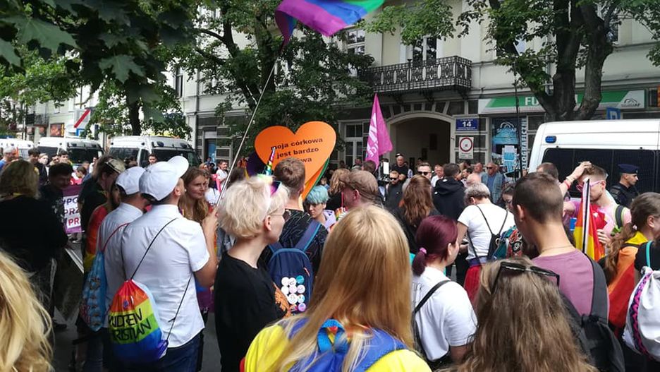 Marsz Równości w Płocku przebiegł spokojnie.