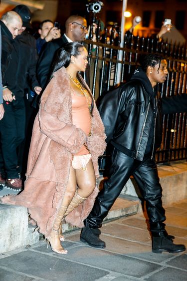 Rihanna i A$AP Rocky na Paris Fashion Week