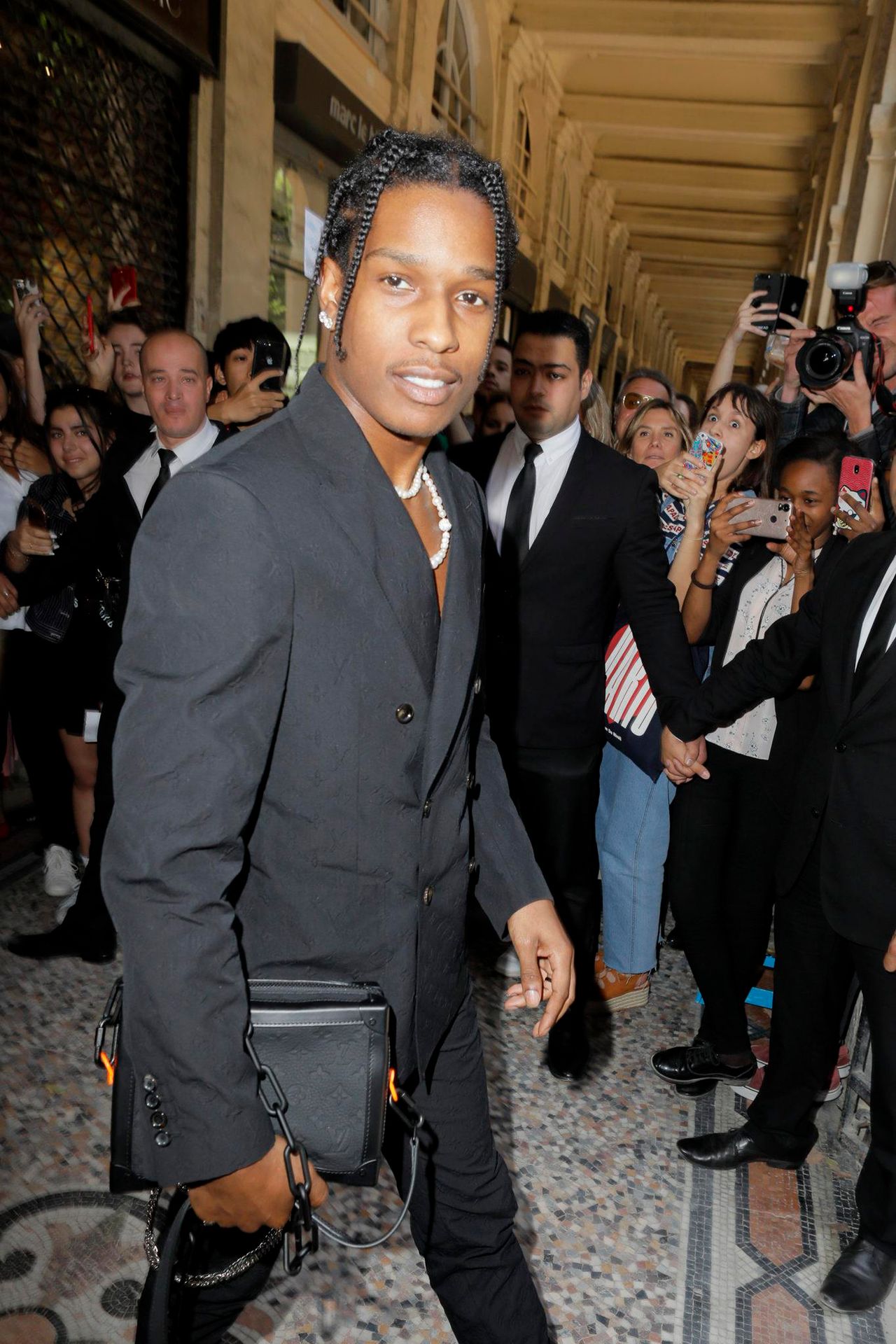 A$AP Rocky – pokaz Louis Vuitton w Paryżu 2018