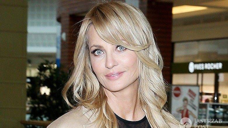 Aneta Kręglicka na prezentacji marki obuwniczej