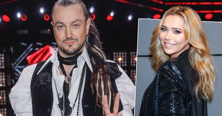 Sandra Kubicka wspierała Barona podczas finału "The Voice of Poland". Muzyk nie szczędził jej czułych gestów