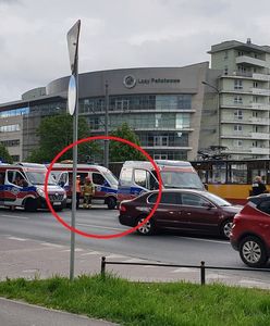 Ochota. Groźny wypadek na Grójeckiej. Ogromny korek i utrudnienia