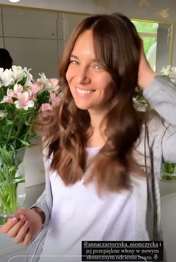 Anna Czartoryska-Niemczycka zmieniła fryzurę