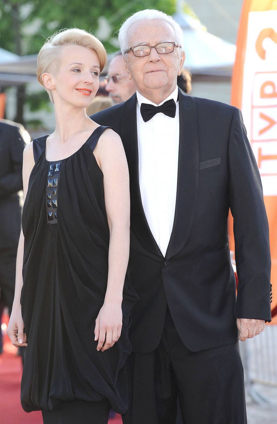 Kamila Łapicka i Andrzej Łapicki w 2010 roku