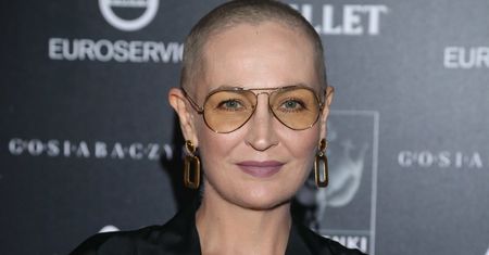 Anna Puślecka na czerwonym dywanie. Wyglądała znakomicie