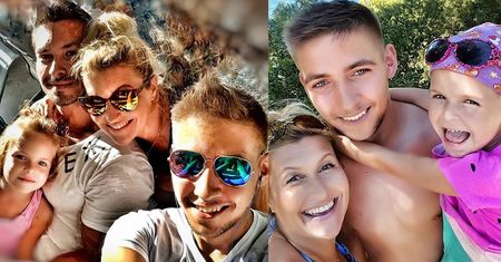 Katarzyna Skrzynecka na rajskich wakacjach z córką i synem!