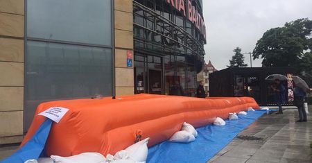 Galeria Bałtycka zagrożona powodzią. Już raz ją zalało