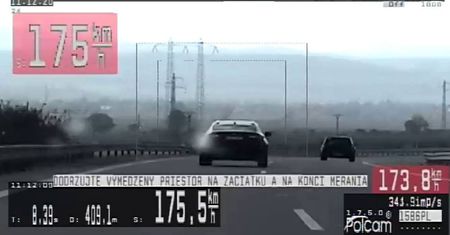 Kolejny polski pirat drogowy na Słowacji