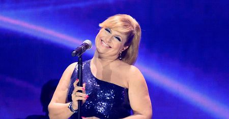 Katarzyna Skrzynecka w sukni Jennifer Lopez. Nosiła ją 15 lat temu