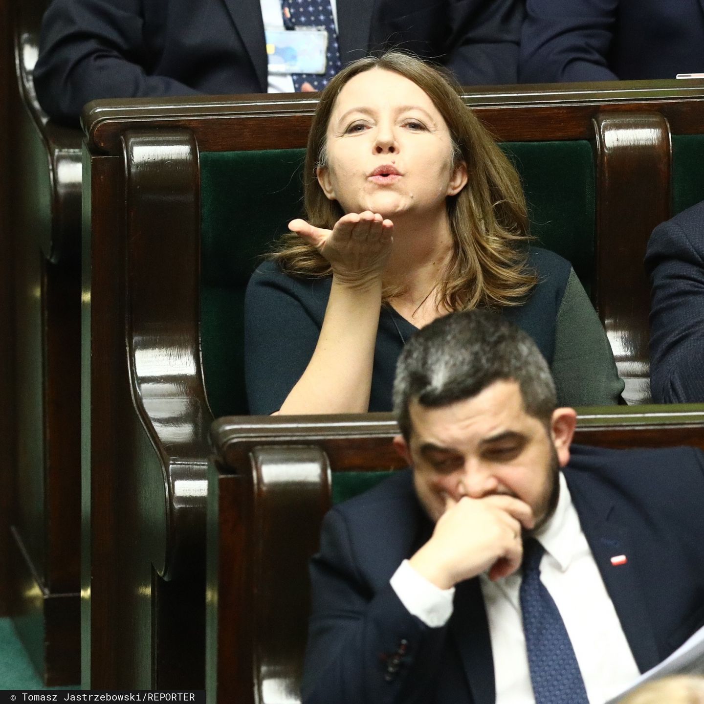 Joanna Lichocka ostatecznie przeprasza za zachowanie w Sejmie