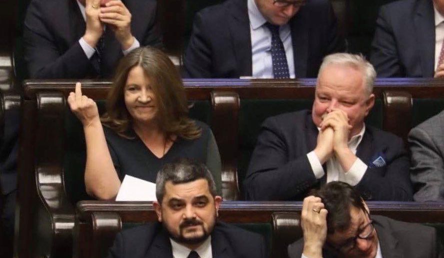 Palec pod Budkę, czyli Joanna Lichocka ma gest (Opinia)