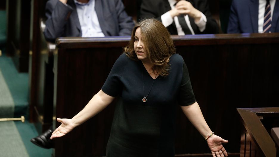 Joanna Lichocka i jej zachowanie w Sejmie. Jest wniosek o karę