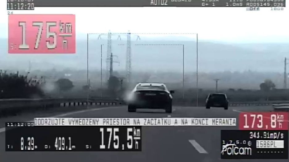 Pirat z Polski pędził nawet 181 km/godz. 