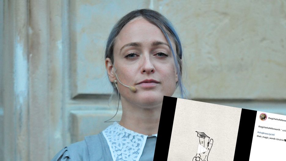 Matylda Damięcka zabrała głos ws. strajku nauczycieli