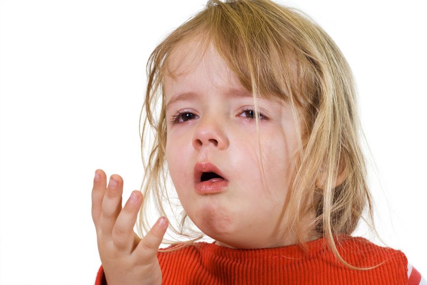 Kaszel z flegmą u dziecka często spowodowany jest przeziębieniem