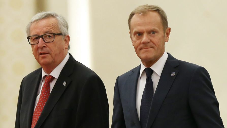 Jean-Claude Juncker i Donald Tusk