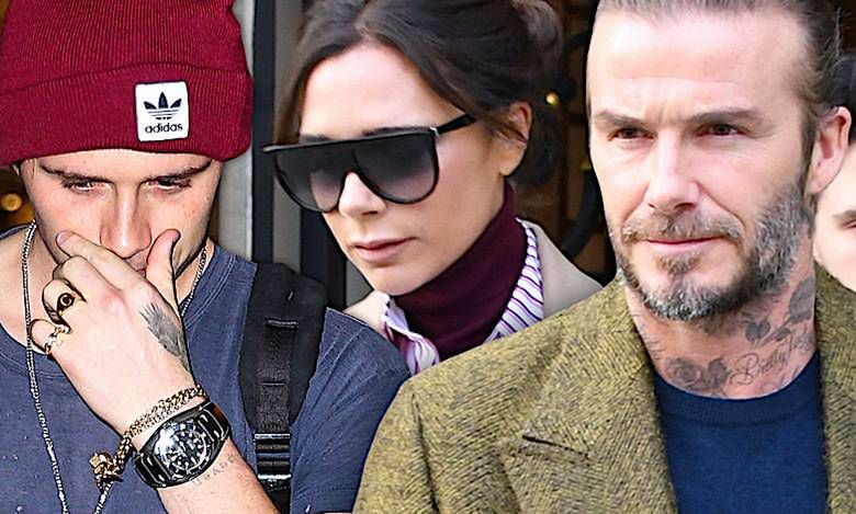 Do Davida i Victorii Beckham w Paryżu dołączył Brooklyn! Stylowe trio podbija stolicę mody