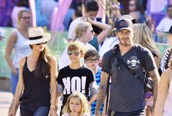 Beckhamowie wybrali się całą rodziną do Disneylandu