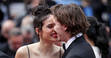 Brooklyn Beckham w Cannes. Nie odrywał rąk od dziewczyny Hany Cross