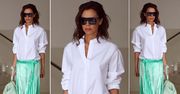 LOOK OF THE DAY: Victoria Beckham stawia na aksamit