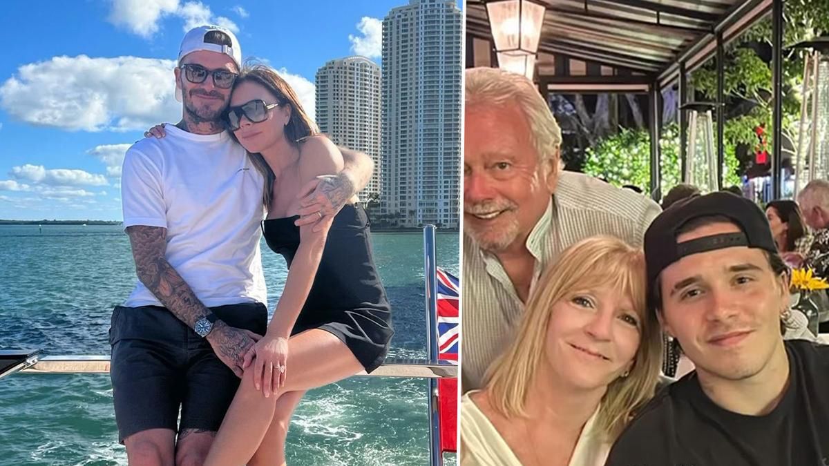 David i Victoria spędzają urlop w Miami. Beckhamowie zabrali ze sobą dzieci i teściów. To prawdziwy rodzinny zjazd