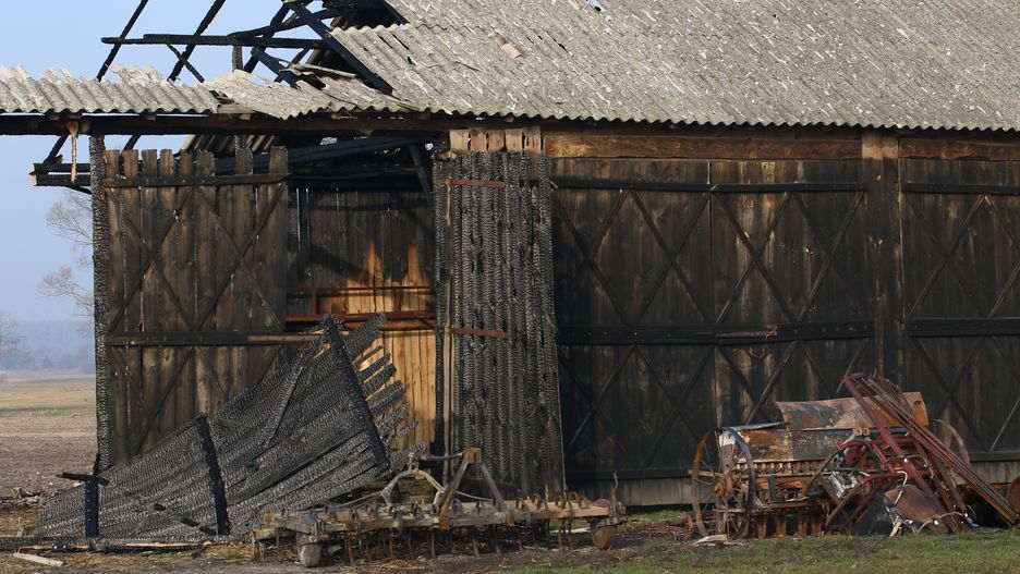 Państwo Leonikowie stracili maszyny rolnicze o wartości 300 tys. zł. 