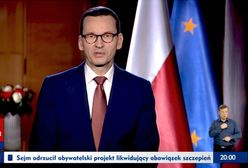 Wystąpienie premiera Mateusza Morawieckiego. "Dla wszystkich starczy miejsca pod biało-czerwoną flagą"