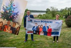 Boże Narodzenie 2019. Senator z KO zaskoczył prezentami. Wykorzystał swoje plakaty wyborcze