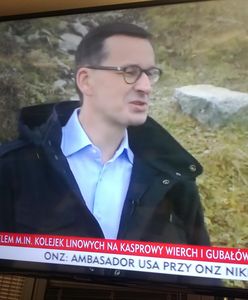 Wywiad Morawieckiego na Kasprowym Wierchu. Mówił, że "nie wstydzi się być Janosikiem"