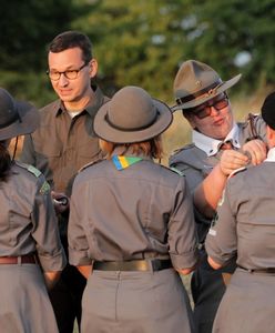 Apel z premierem Mateuszem Morawieckim. Zasłabło kilkudziesięciu harcerzy