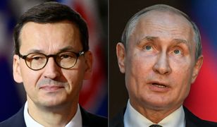 Władimir Putin i spór z Polską. Ambasada Rosji komentuje oświadczenie Mateusza Morawieckiego