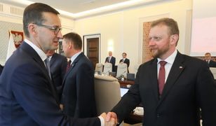 Dwa spotkania Morawieckiego. Ministrowie, później opozycja
