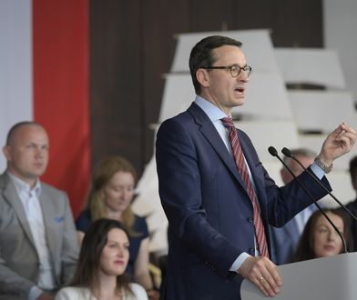 Premier Morawiecki w Gdańsku. Mówił o "wściekłych atakach"