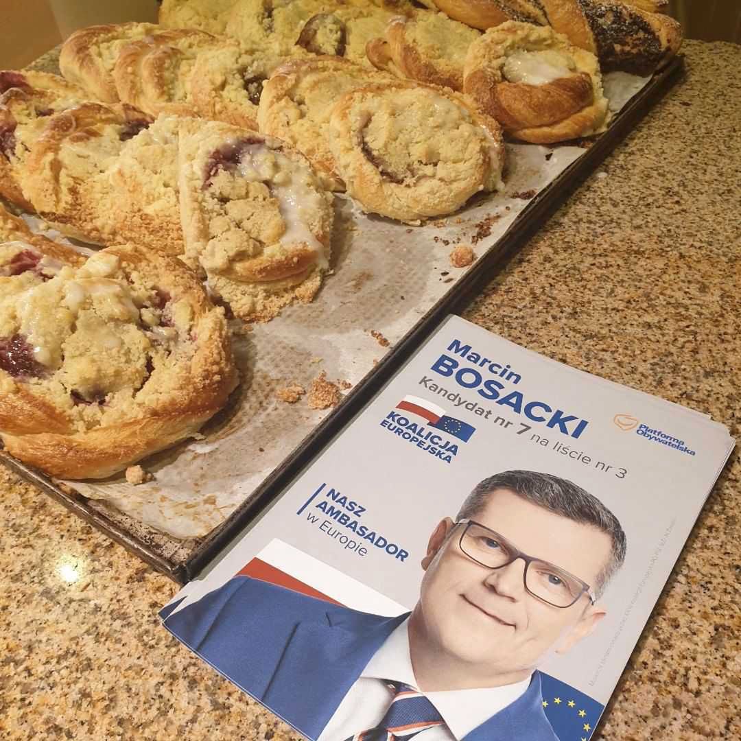 Ulotka wyborcza Marcina Bosackiego