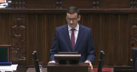 Krzyki w czasie exposé Morawieckiego. Opozycja wytrzymała zaledwie kilka minut