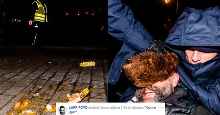 Kasprzak krytykuje protestujących. Suchanow: jajka to broń małego rażenia