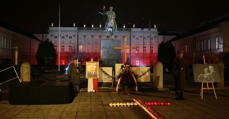 Katastrofa smoleńska. Uroczystości w Warszawie, 9. rocznica wypadku TU-154