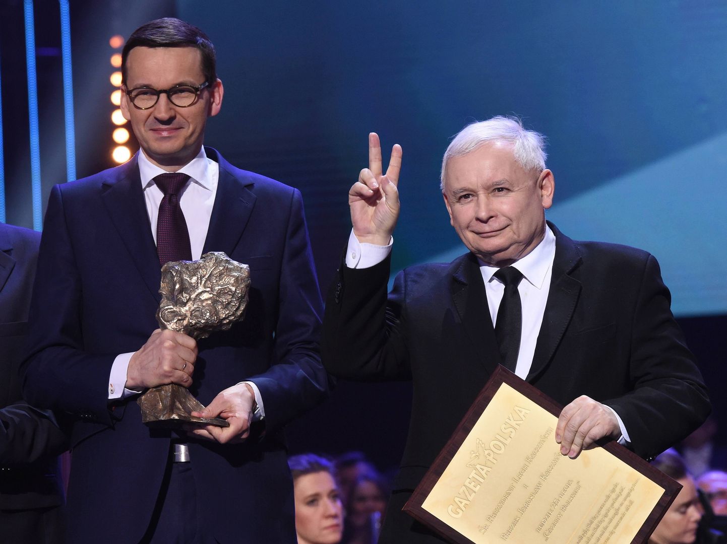 Media spekulują, że Kaczyński wybrał Morawieckiego na swojego następcę