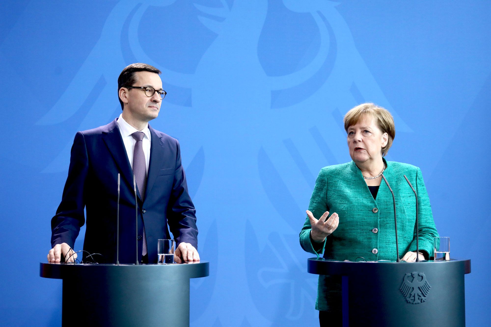 Wizyta w Warszawie będzie już drugim spotkaniem Morawieckiego i Merkel