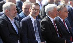 Premier Mateusz Morawiecki na święcie wsi w Kolnie. "Żniwa jak koniec kadencji"